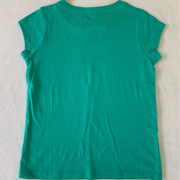 GYMBOREE -NWT GIRLS 5-6- “LUCKY CHARM”TEE ST PATRICKS DAY☘️ - Picture 2 of 2